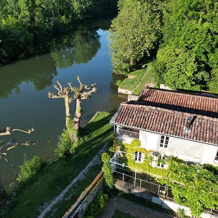 Le Gue Renard-Un Balcon Sur La Charente Villa Jarnac Buitenkant foto